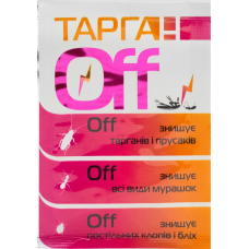 Тарган OFF 2 г Порошок від побутових комах