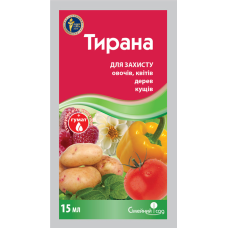 Протравник інсекто-фунгіцидний Тирану, 15 мл, Сімейний сад