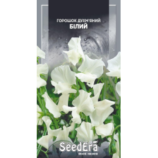 Насіння квітів Горошок запашний Білий, 1г, Seedera