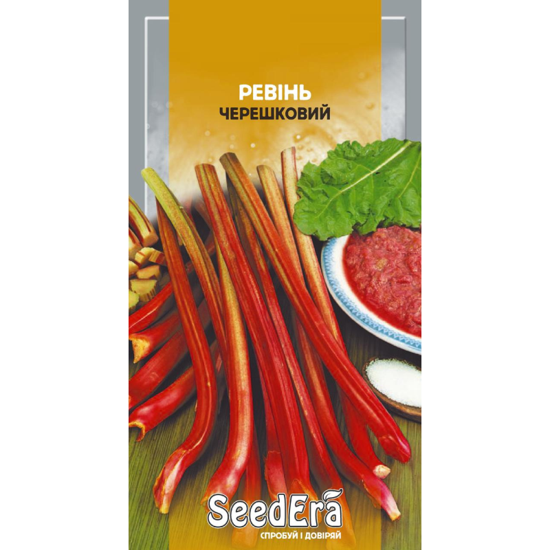 Насіння Ревінь Черешковий, 0.5 г, Seedera