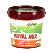 Добриво для газонів гранульоване Royal Mix Grane Forte відро 3 кг, від пожовтіння