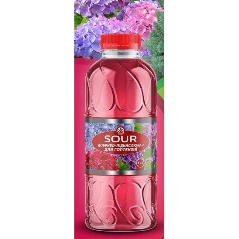 ROST SOUR добриво — підкислювач для гортензій, 1,2 л