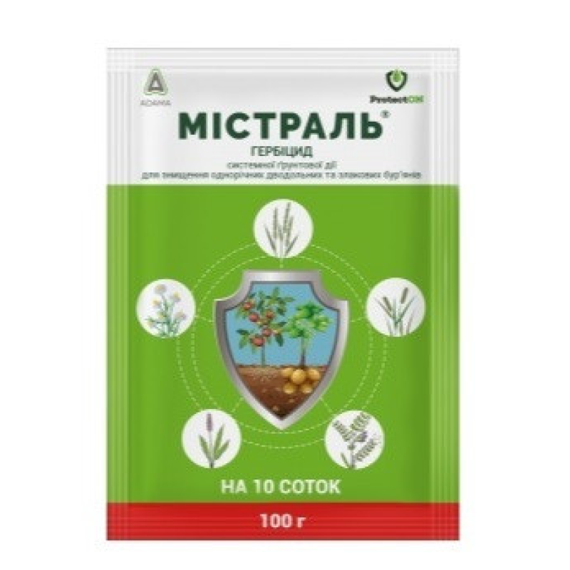 Гербіцид Містраль 100 г, вибіркової дії, ProtectON Ізраеле