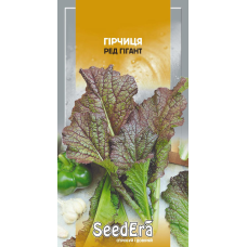 Насіння горчиця салатна « Ред гігант», 1г, Seedera