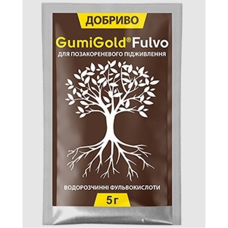 ЗРУЧЕННЯ GUMI GOLD FULVO (Гумі Голд Фульво), 5 г, фульвокислоти