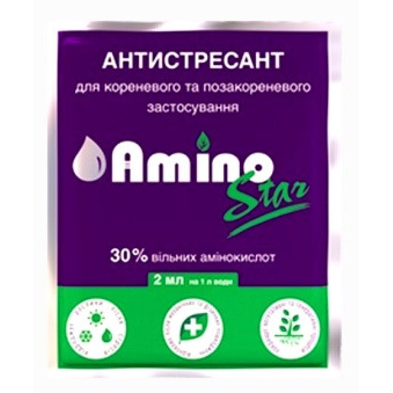 Стимулятор росту Amino Star (Аміностар), 2 мл, антистрес для рослин, Кіссон