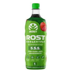 Гумінове добриво Rost® Концентрат (Рост концентрат) калійний NPK 5.5.5 (Рівал, Гумат), 1 л, Кісон