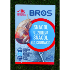 Гранули від равликів і слизовій Bros Snacol 1 кг (кидання, Снаколь)