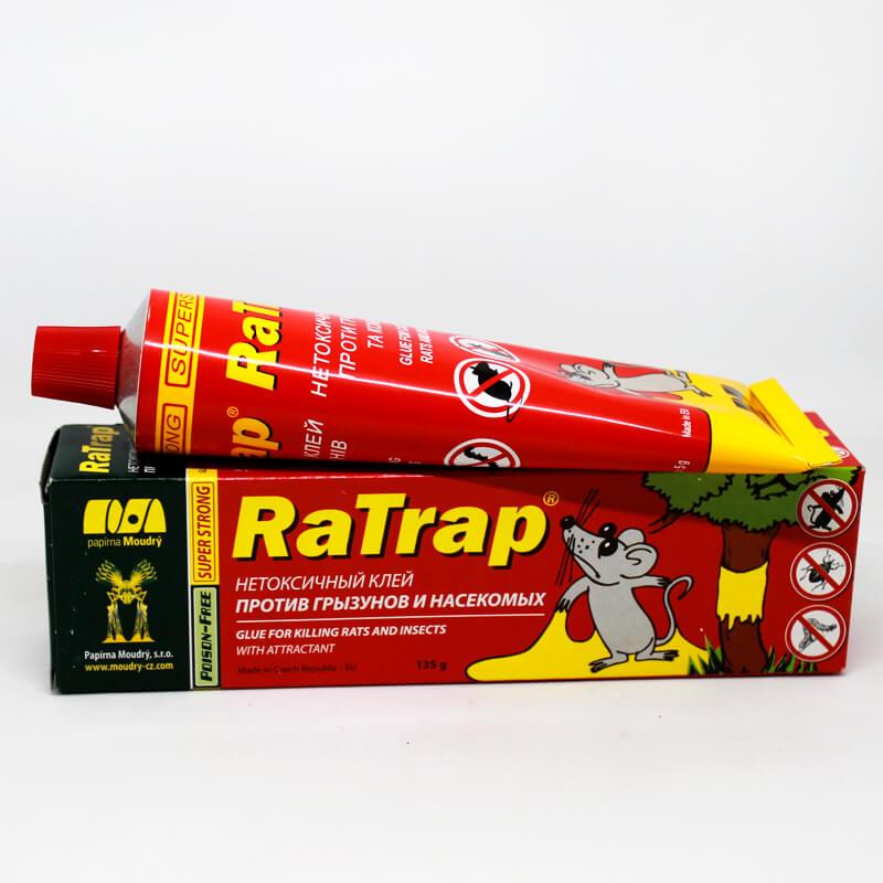 Клей RATRAP (ра трап), 135 г, нетоксичний невисихний, для боротьби з гризунами та комахами