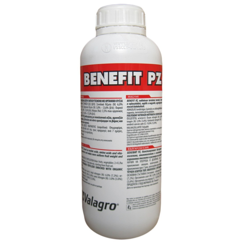 Стимулятор Бенефіт (Benefit PZ), 1 л для збільшень розміру плодів, Valagro