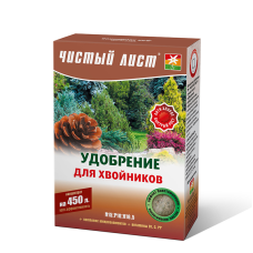 Чистий лист для хвойників, мінеральне добриво, 300 г