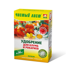 «Чистий лист» для клумб та рокаріїв 300 г, добриво Кристалічне