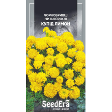 Насіння Чорнобривці Низькорослі Купід Лимон 0,5 г, Седера
