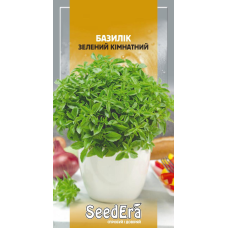 Насіння Базилік Зелений Кімнатний, 0,5 г, Seedera
