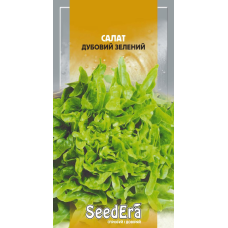 Насіння Салат Листовий Дубовий Зелений 1г, Seedera