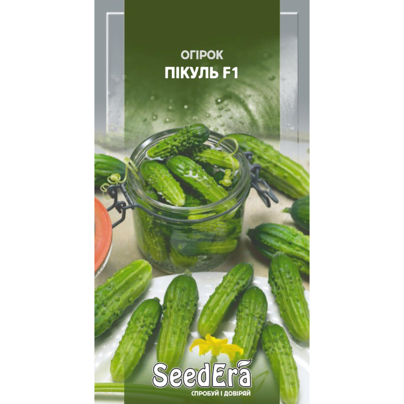 Насіння Огірок Пікуль F1 0.5 г, Seedera