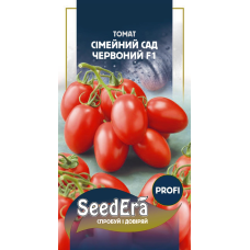 Насіння томат (сливка) Сімейний Сад червоний F1, 10шт Seedera