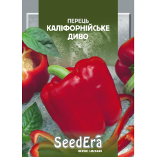 Насіння Перець Солодкий Каліфорнійське Диво 0,2г, Seedera