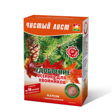 Осіннє добриво для хвойних рослин Чистий лист, 300 г