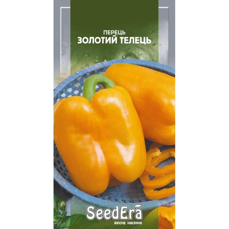 Насіння перець товстостінний Золотий Телец, 0,2 г, Seedera