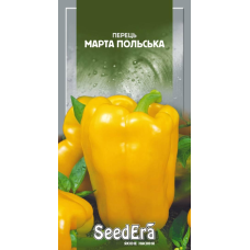 Насіння перець товстостінний Солодкий Марта Польська, 0,2 г, Seedera