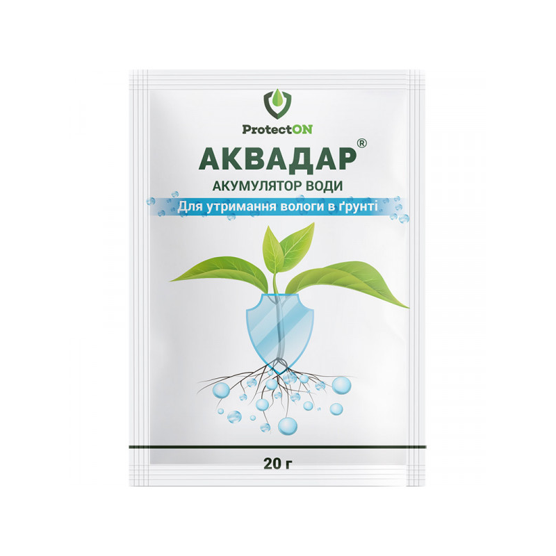 Акумулятор води Гідрогель Аквадар 20 гр, ProtectON