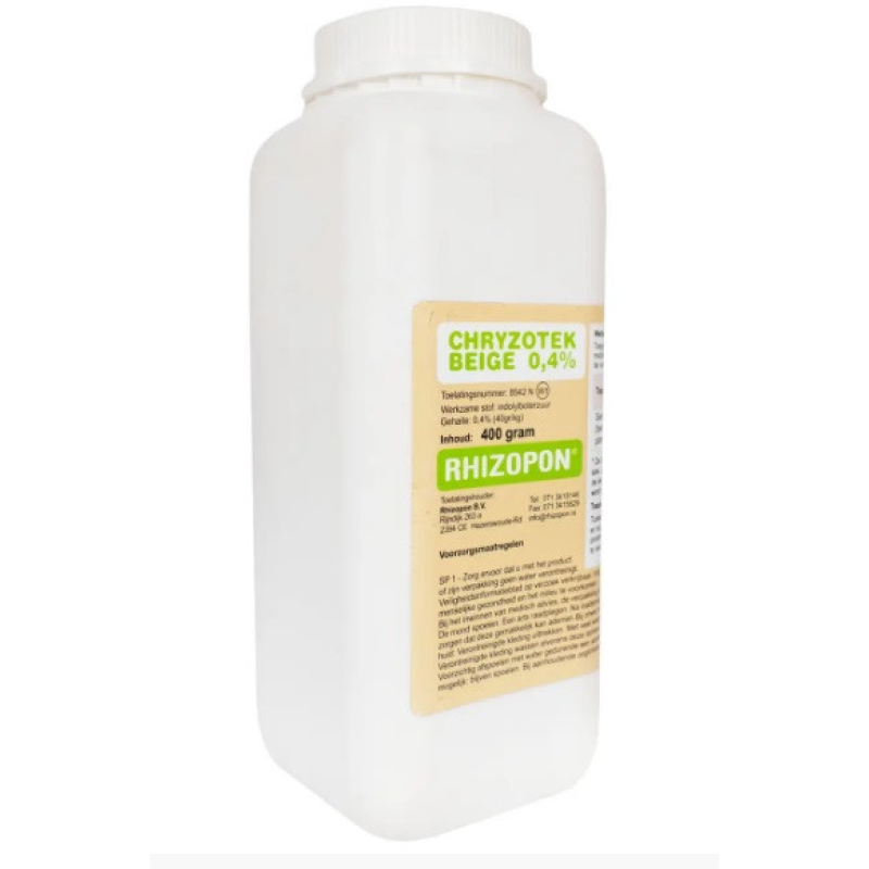 Добриво-укорінювач Ризопон CHRYZOTEK BEIGE 0.4%, 400 Г RHIZOPON, Голландія