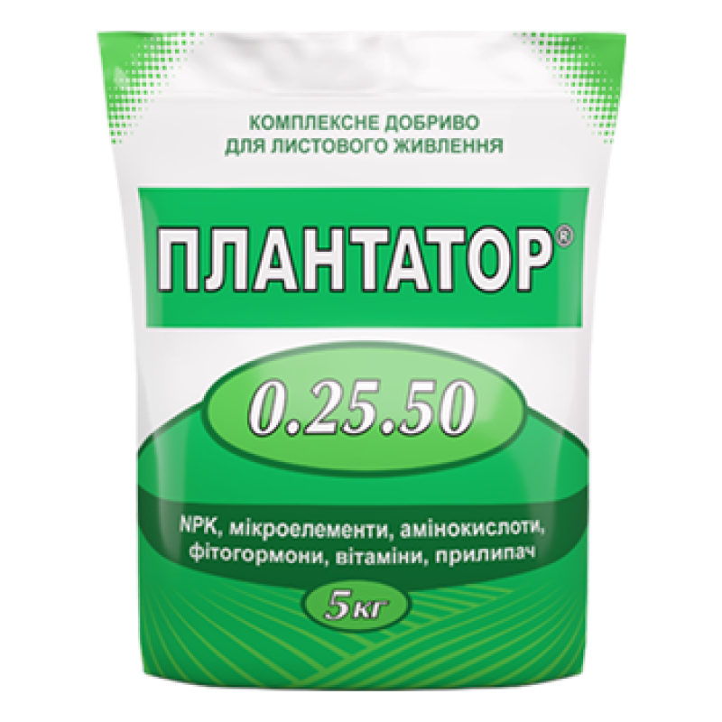Плантатор 0.25.50 комплексне мінеральне добриво, 5 кг Зав“язь