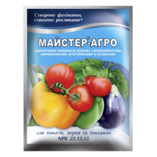 Майстер®-Агро добриво для томатів, перцю та баклажанів,100 г