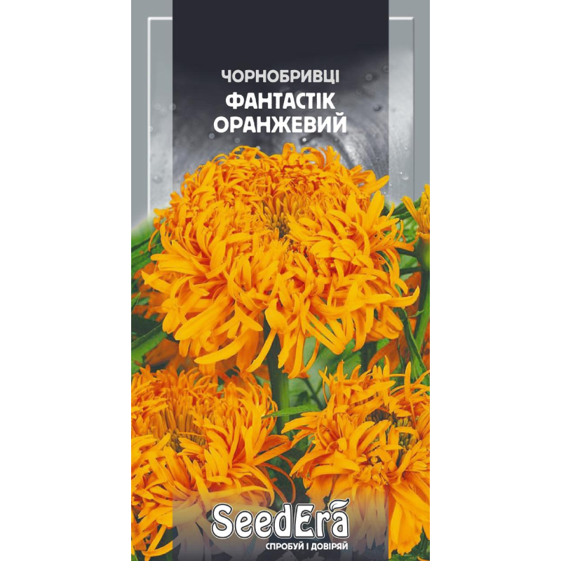 Орнобривці Високорослі Фантастик Оранжевий 0,5 г, Seedera