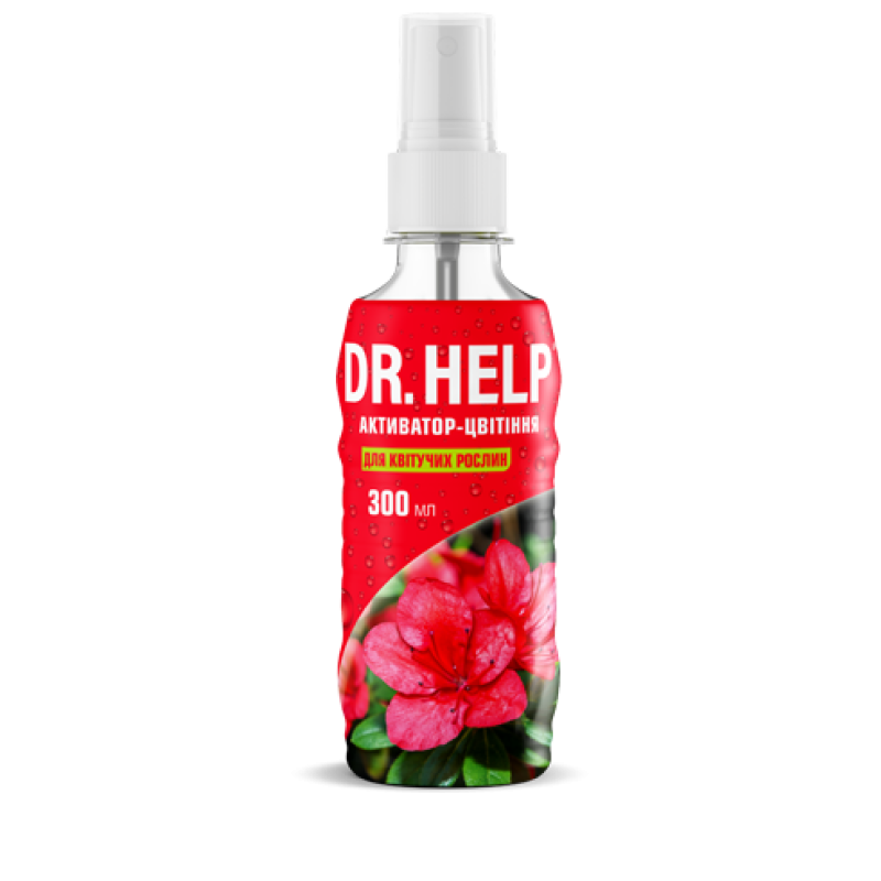 Спрей-добриво DR. HELP® Активатор – Цвітіння, 300мл