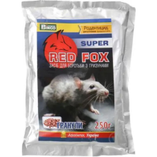 Red Fox для боротьби з гризунами гранули 250г