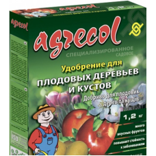 Комплексне мінеральне добриво для плодових дерев, 1.2кг, NPK 8.7.22, Agrecol (Агрекол)