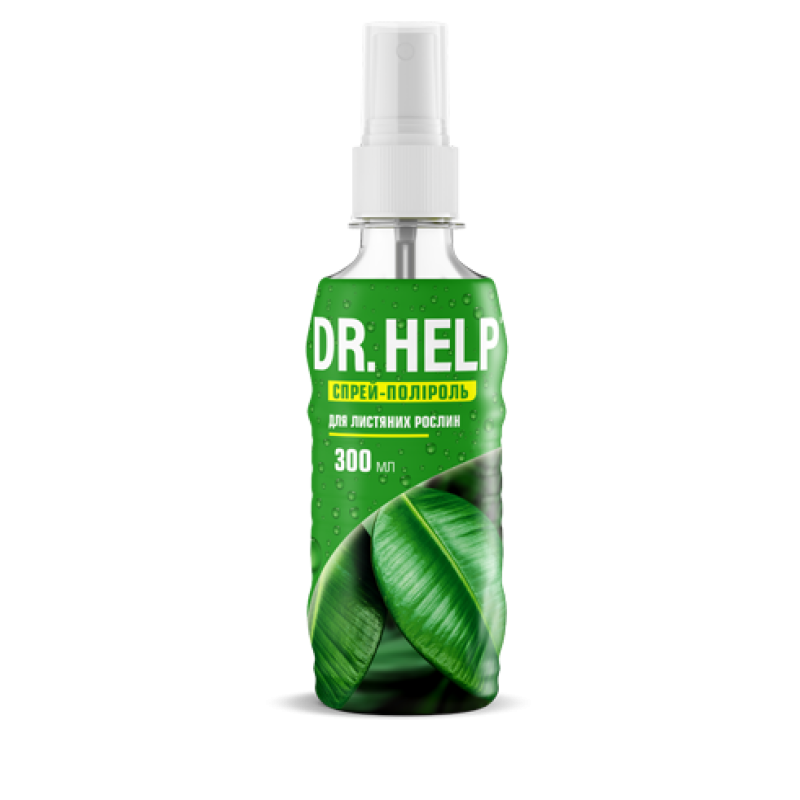 DR. HELP® Спрей – Поліроль - 300мл (Поліроль, блиск для листя), 300 мл