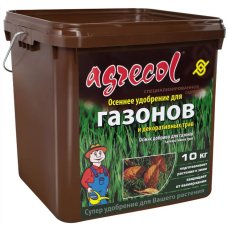 Осіннє добриво для газонів і декоративних трав NPK 0/8/30 Agrecol (Агрекол) Польща, 10 кг