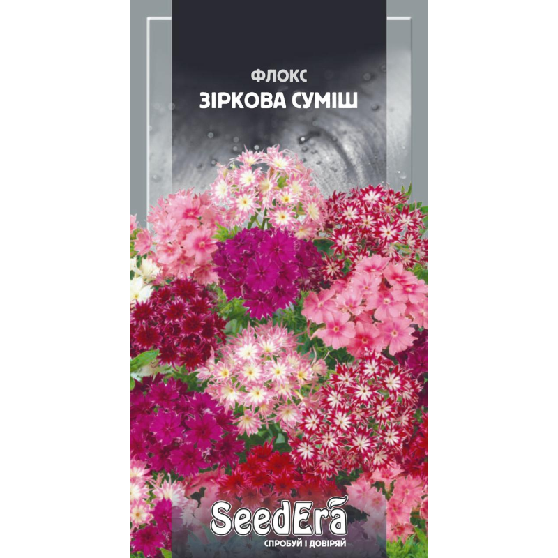 Насіння Флокс Зіркова Суміш 0,2г, Seedera