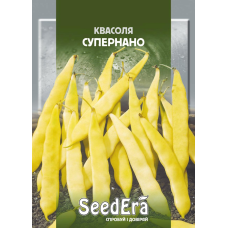 Насіння Квасоля Спаржева Кущова Супернано, 10г, Seedera