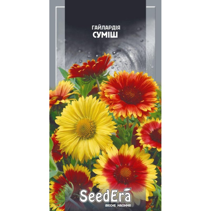Насіння квітів Гайлардія Великоквіткова Суміш, 0,3 г, Seedera