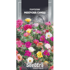 Насіння квітів Портулак Махрова Суміш, 0.1 г, Seedera