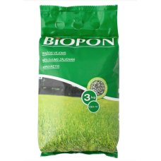 Універсальне добриво для газону Biopon NPK 12/5/9.5, 3 кг,  (Біопон, Польща)