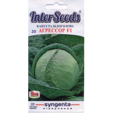 Насіння Капуста Агрессор F1, 20 шт, Syngenta Seeds B.V., Нідерланди