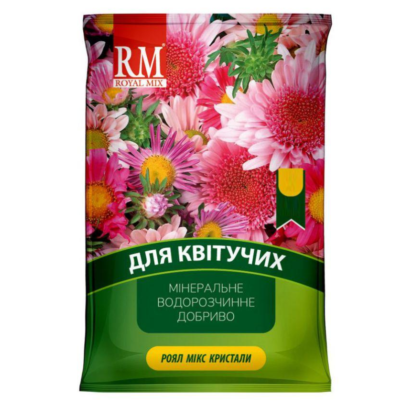 Royal Mix для квітучих рослин мінеральне комплексне водорозчинне добриво 100 г