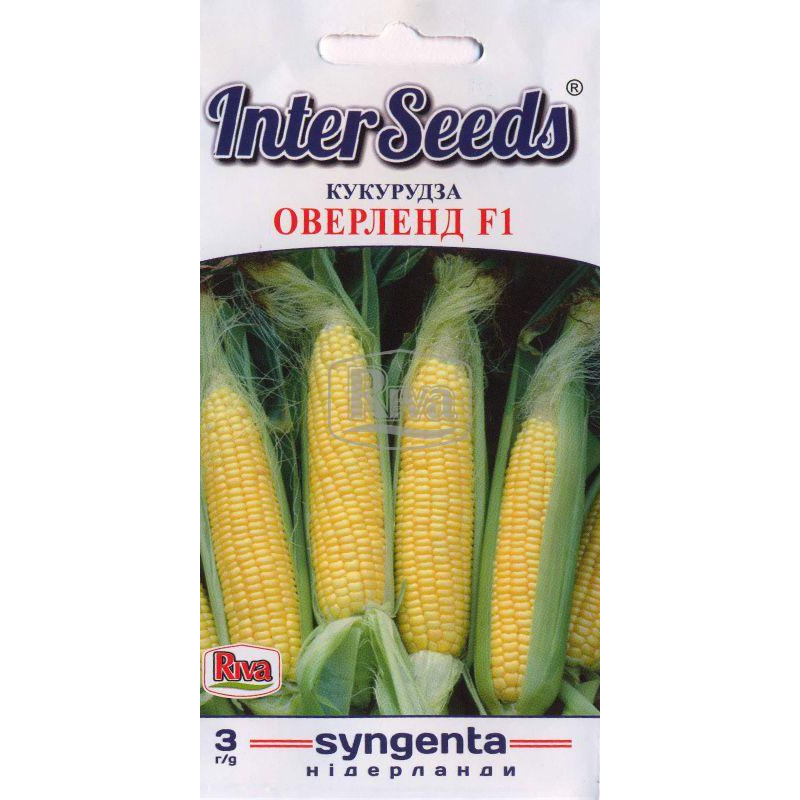 Кукурудза Цукрова ОВЕРЛЕНД F1, 3г, Syngenta Seeds B.V., Нідерланди