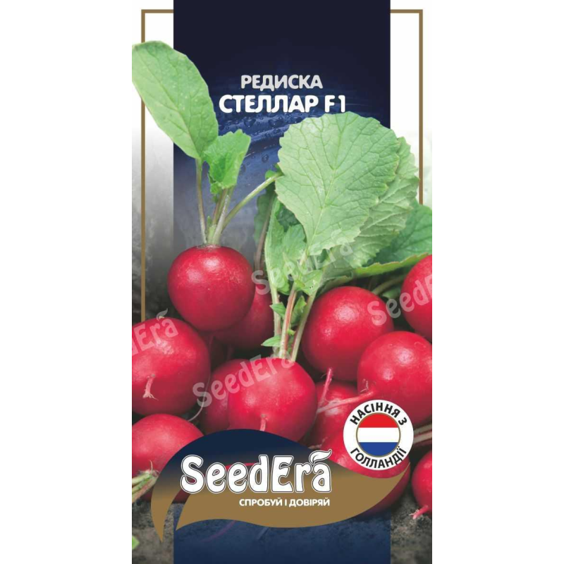 Насіння Редиска Стеллар F1, 2г, Seedera (Голандія)