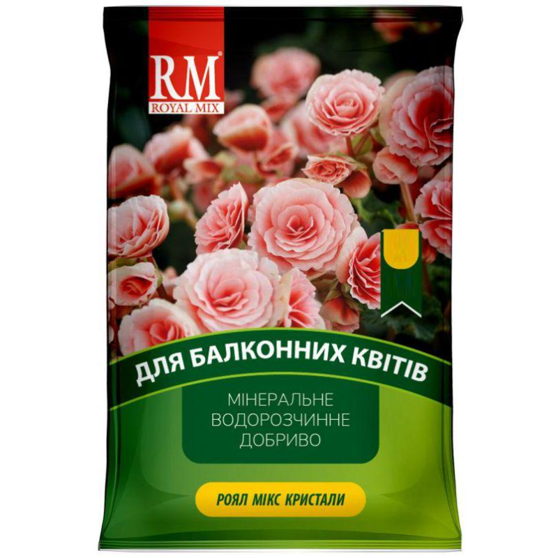 Royal Mix для балконних квітів (троянд, петуній, бегоній) комплексне мінеральне добриво 100г