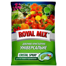 Royal Mix Універсальне cristal spray комплексне мінеральне добриво для листового підживлення 100г