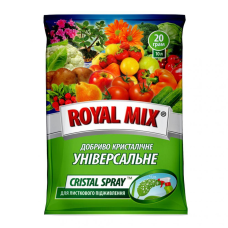 Royal Mix Універсальне cristal spray комплексне мінеральне добриво для листового підживлення 20 г