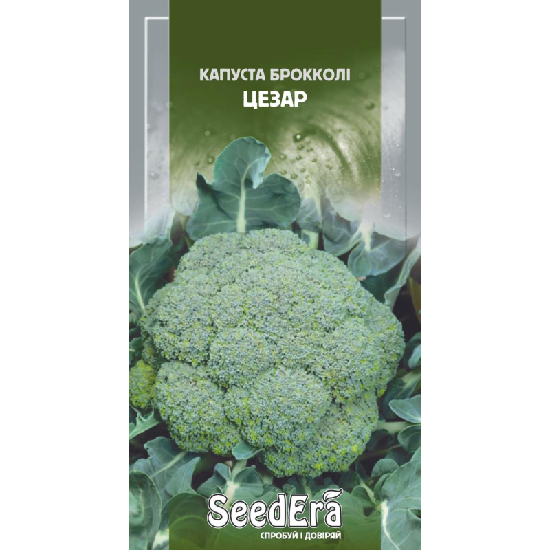 Насіння Капуста брокколі Цезар 0,3г, Seedera