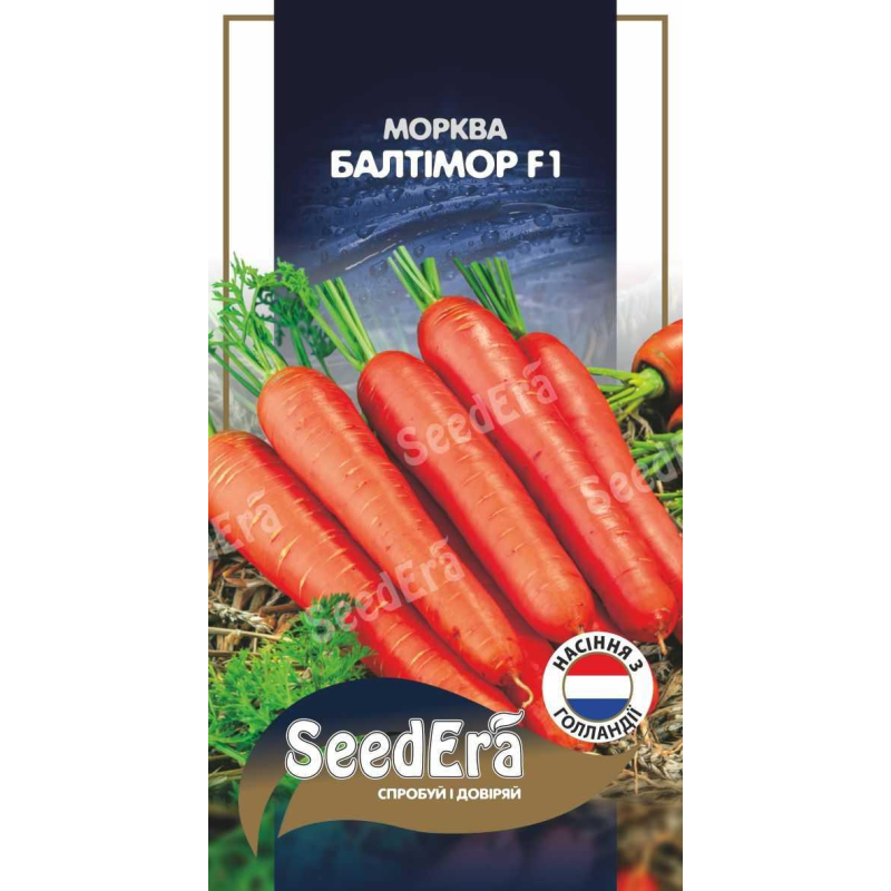 Насіння морква Балтімор F1, 400шт, Seedera, Голандія