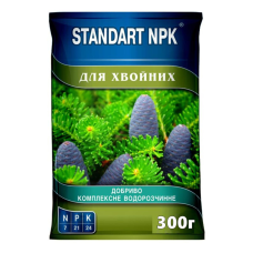 Standart NPK для хвойних комплексного водорозчинного мінерального добрива 300 г